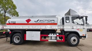 Camion cisterna mobile per carburante FAW 4x2 con distributore Censtar