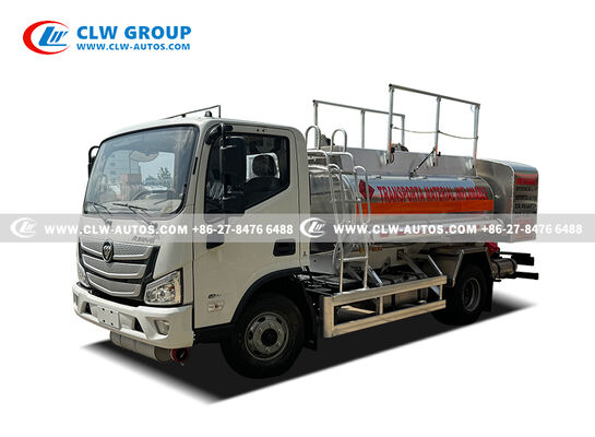 FOTON AUMARK S Aluminum Alloy 4m³ Dual-System Refueling Truck for Efficient Fuel Delivery