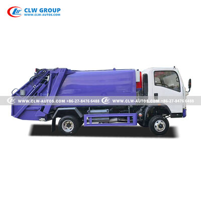 Sinotruk Howo 4x4 8m³ High-Compaction Garbage Compactor Truck with Leak-Proof Sealing and All-Terrain Chassis