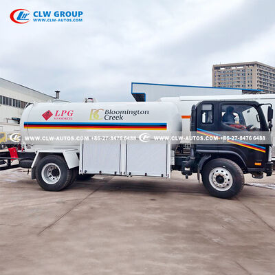 FAW 10m³ LPG Bobtail Refueling Truck with Right-Hand Drive and Q345R Steel Tank for African Markets