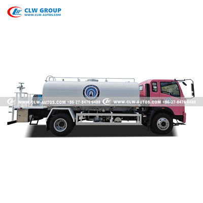HOWO 10,000L Capacity Water Sprinkler Truck – Dual-Purpose Water Transport and Dust Suppression Vehicle
