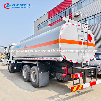 SHACMAN 6x4 25,000L Fuel Tank Truck with Censtar Dispenser for Construction and Mining Refueling