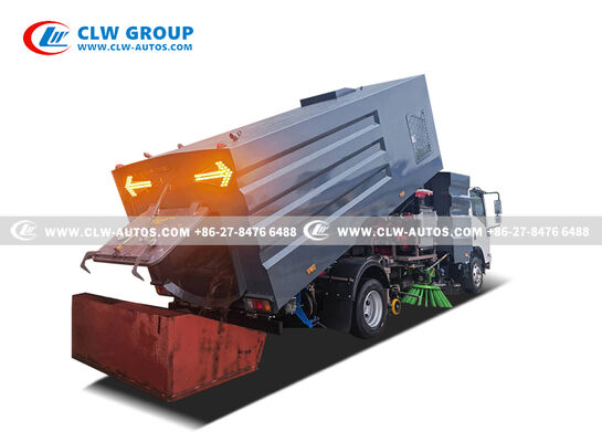 Isuzu KV800 8m³ Capacity Road Sweeper Truck with Dual-Power System for Municipal and Industrial Sanitation