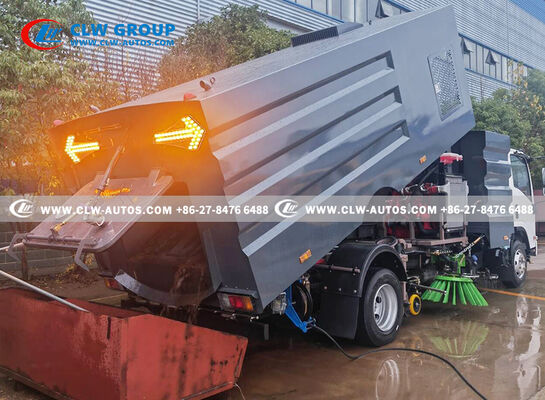 Isuzu KV800 8m³ Capacity Road Sweeper Truck with Dual-Power System for Municipal and Industrial Sanitation