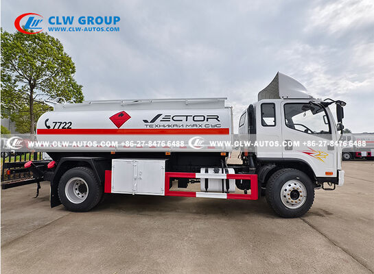 FAW 4x2 10 CBM Mobile Fuel Tanker Truck Dispenser