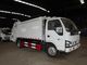 120hp Back Loader Garbage Truck , 5m3 Isuzu 600P 5cbm Refuse Compactor Waste Truck